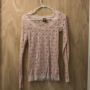 Free People lace blouse.